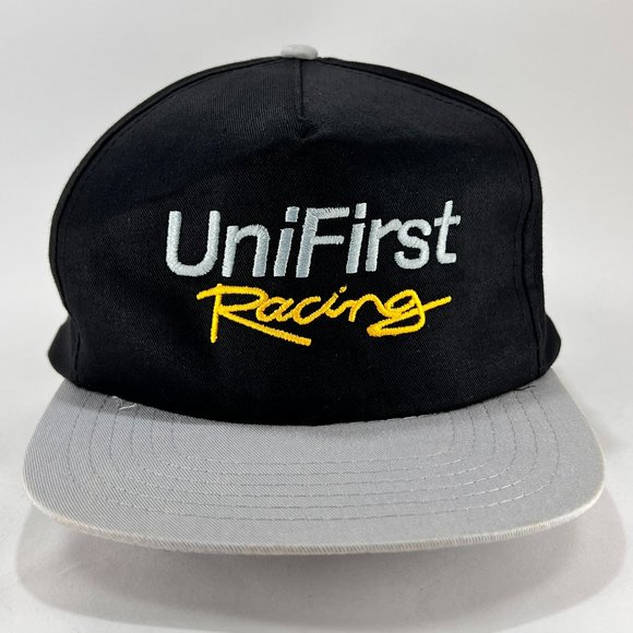 UniFirst Racing NASCAR Snap Back Hat Cap Chase Elliott Black Gray Adult Mens - Picture 1 of 14